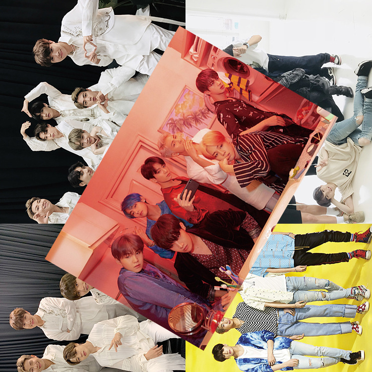 Poster 8 tấm BTS MAP OF THE SOUL