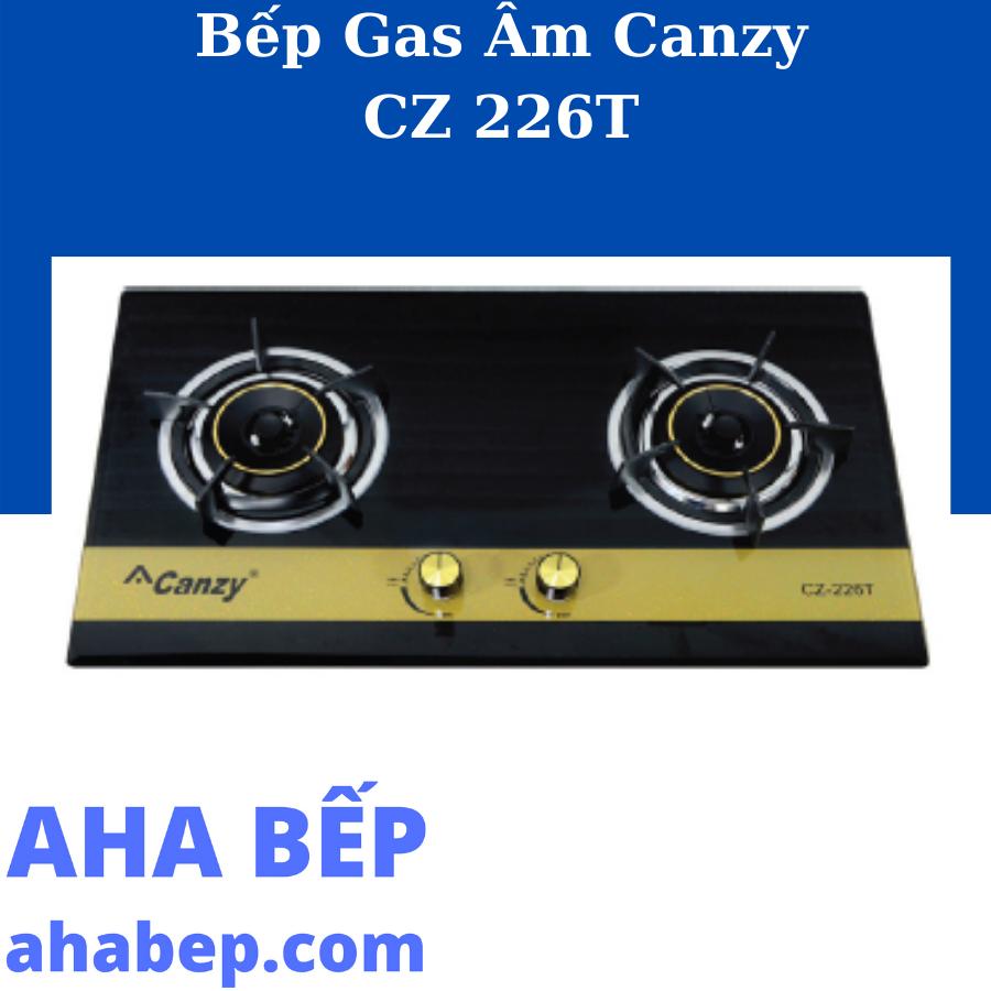 Bếp gas âm canzy cz 226t - hàng chính hãng