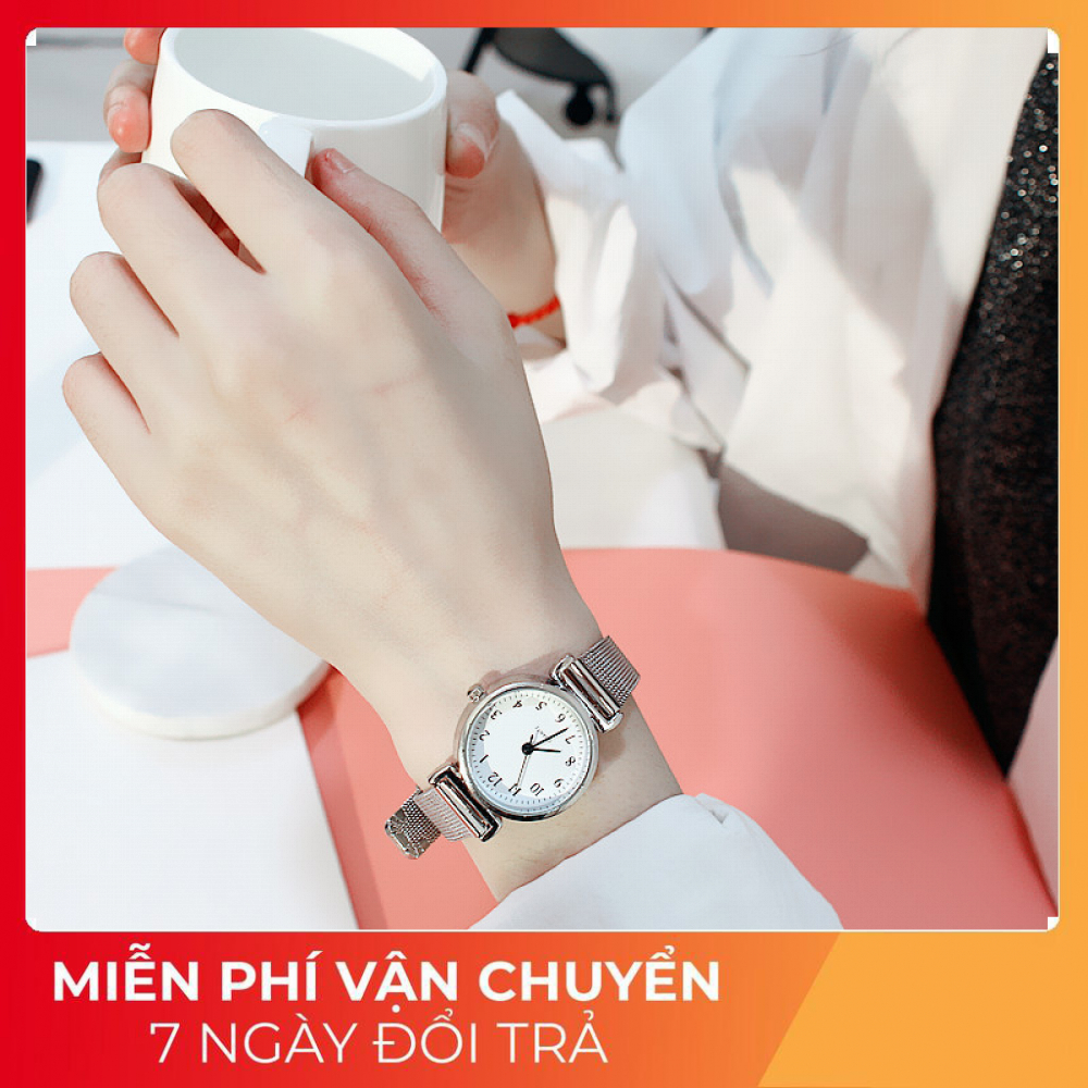 Đồng hồ nữ phong cách hàn quốc sang chảnh cá tính