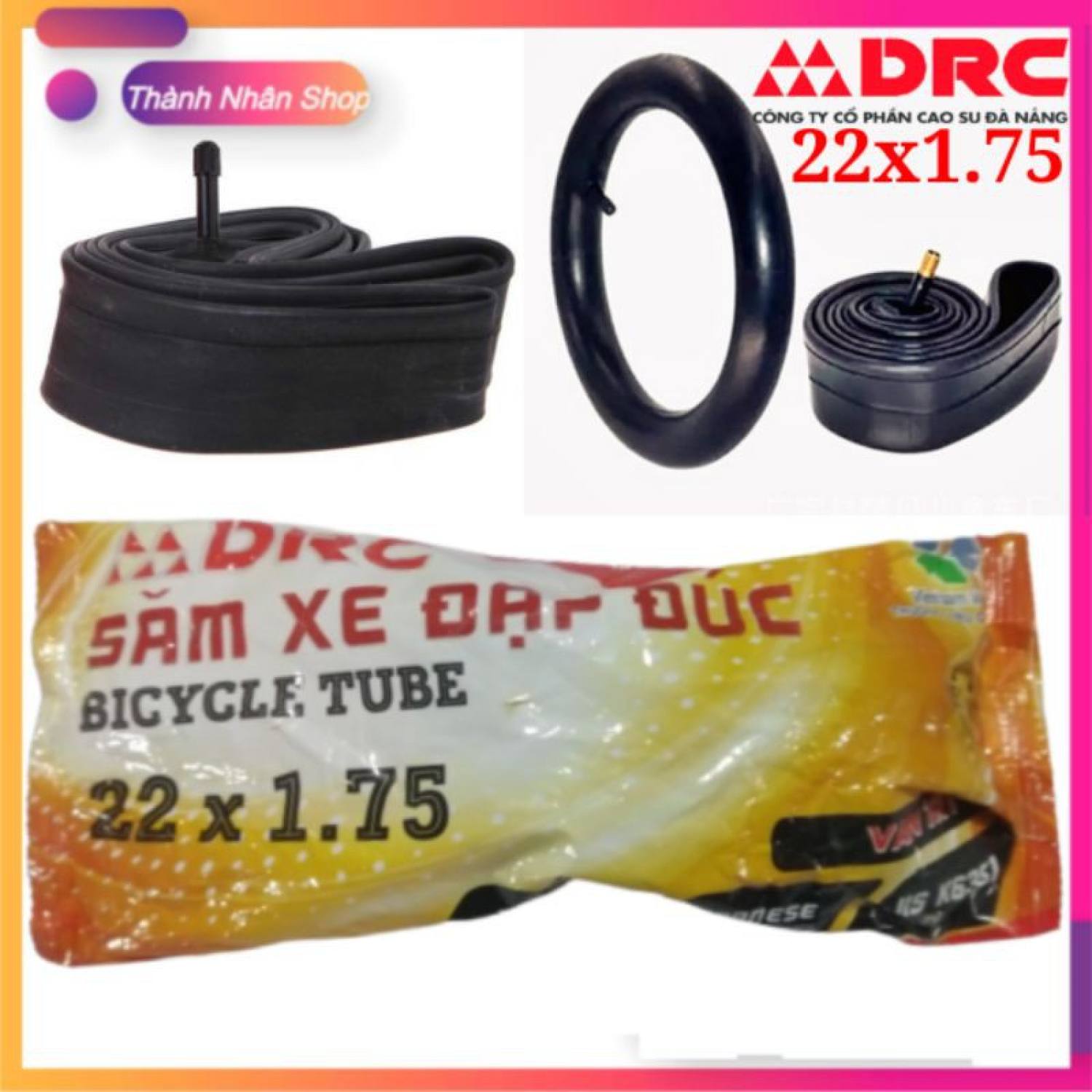 Ruột xe đạp 22x1.75 drc