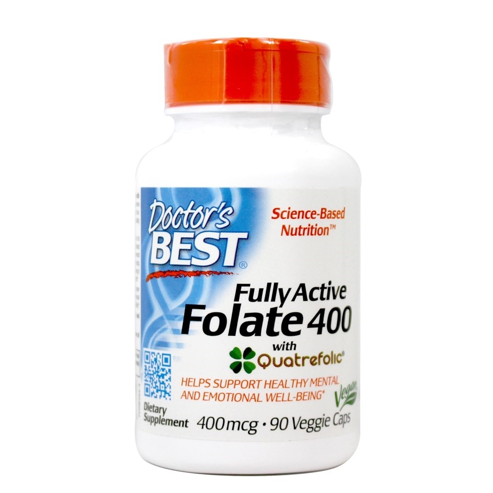 American Doctor's Best fully activated MTHF folic acid 5 methyltetrahydroactivated 400mcg90 capsules