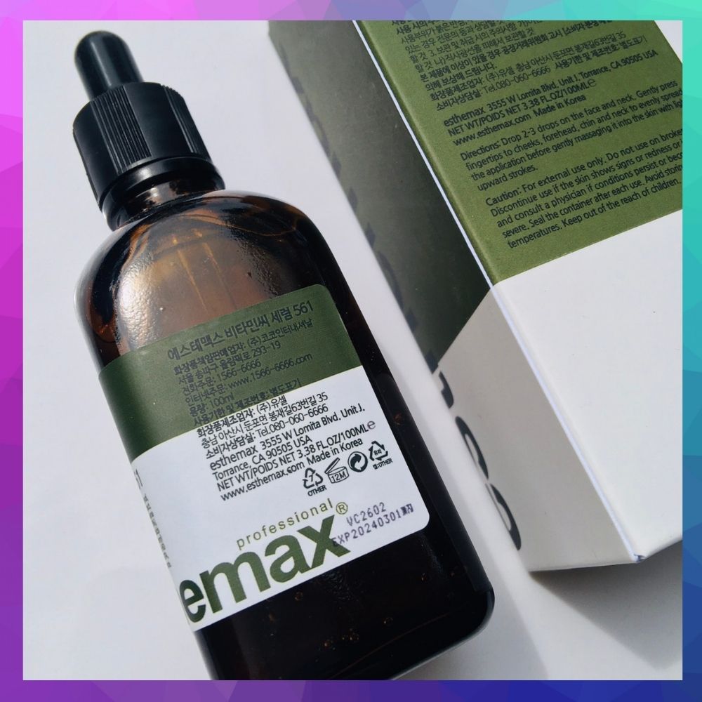 Vitamin c serum 561 esthemax vitamin c 100ml hàn quốc