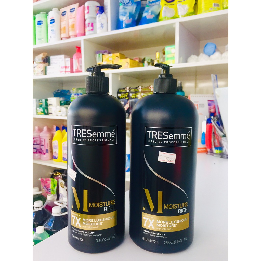 Dầu gội tresemme 828ml - moisture rich dành cho tóc khô