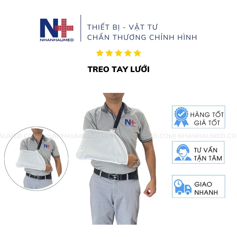 Túi Treo Cố Định Tay Lưới - Túi Treo Tay Cố Định Tay Linh Hiếu