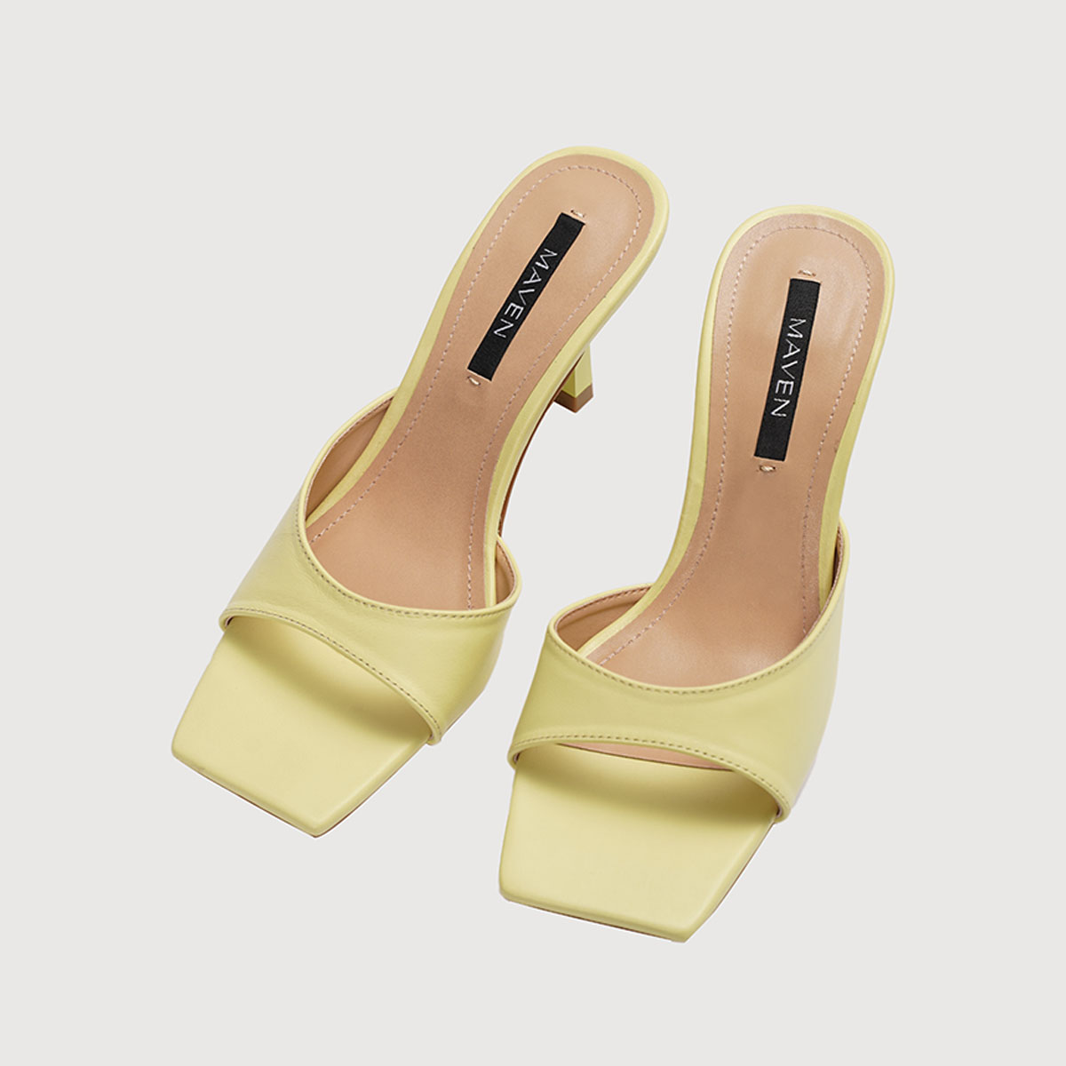 Maven - giày cao gót mira avocado heels 7cm