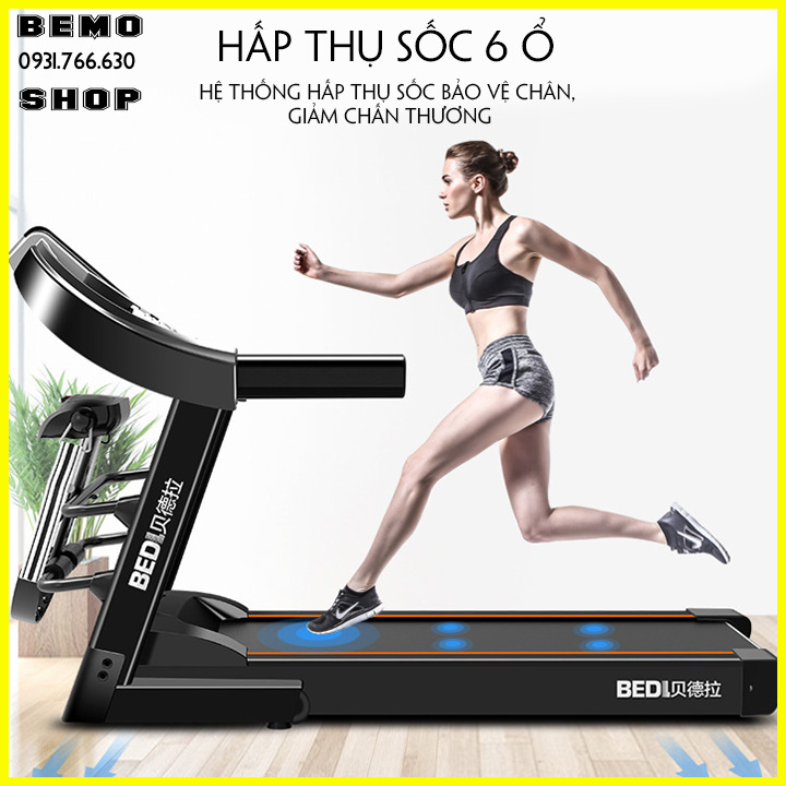 Máy chạy bộ điện đa năng BEDRA, Mấy tập chạy bộ gia đình