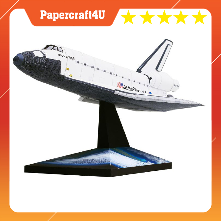 Mô hình giấy Tàu vũ trụ con thoi không gian Space Shuttle Orbiter ver 2
