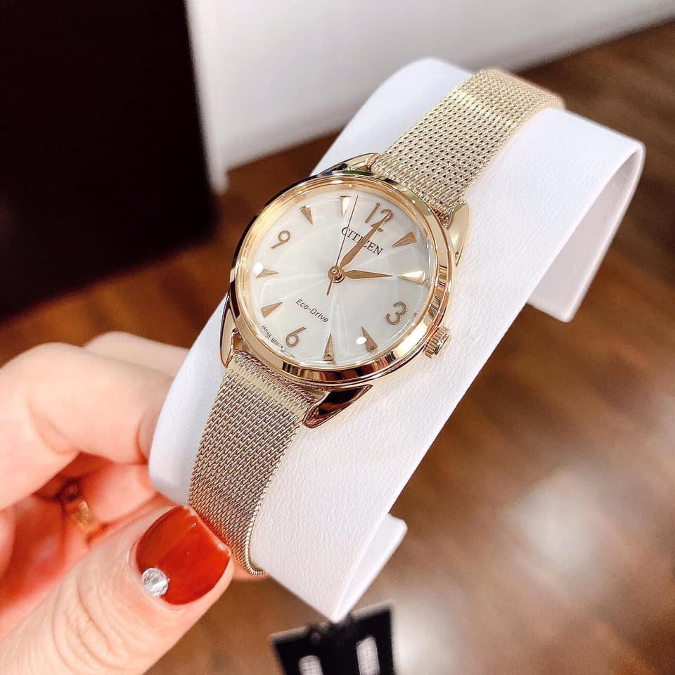 Đồng hồ nữ citizen eco-drive em0682-58p chính hãng