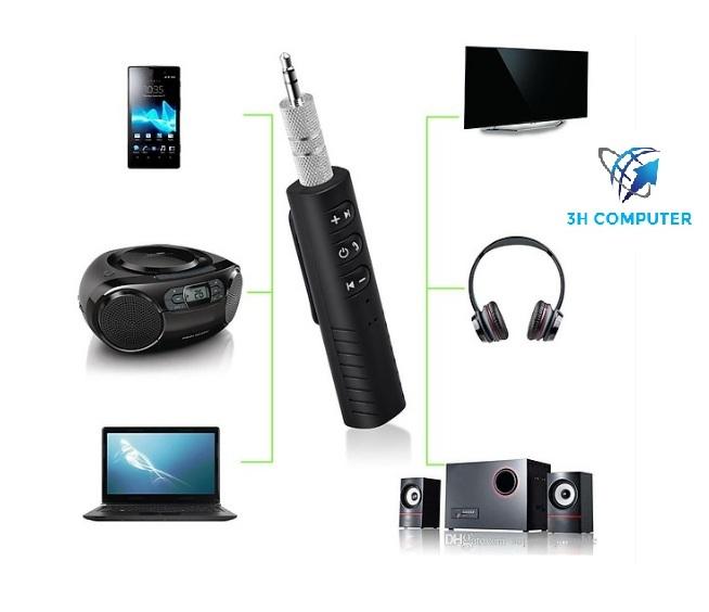 Thiết Bị Chuyển Đổi Âm Thanh Có Dây Thành Không Dây Bluetooth Music V4.1 ( KHÔNG KÈM TAI NGHE) tặng jack để kết nối cho Loa hoặc xe hơi)-BT801