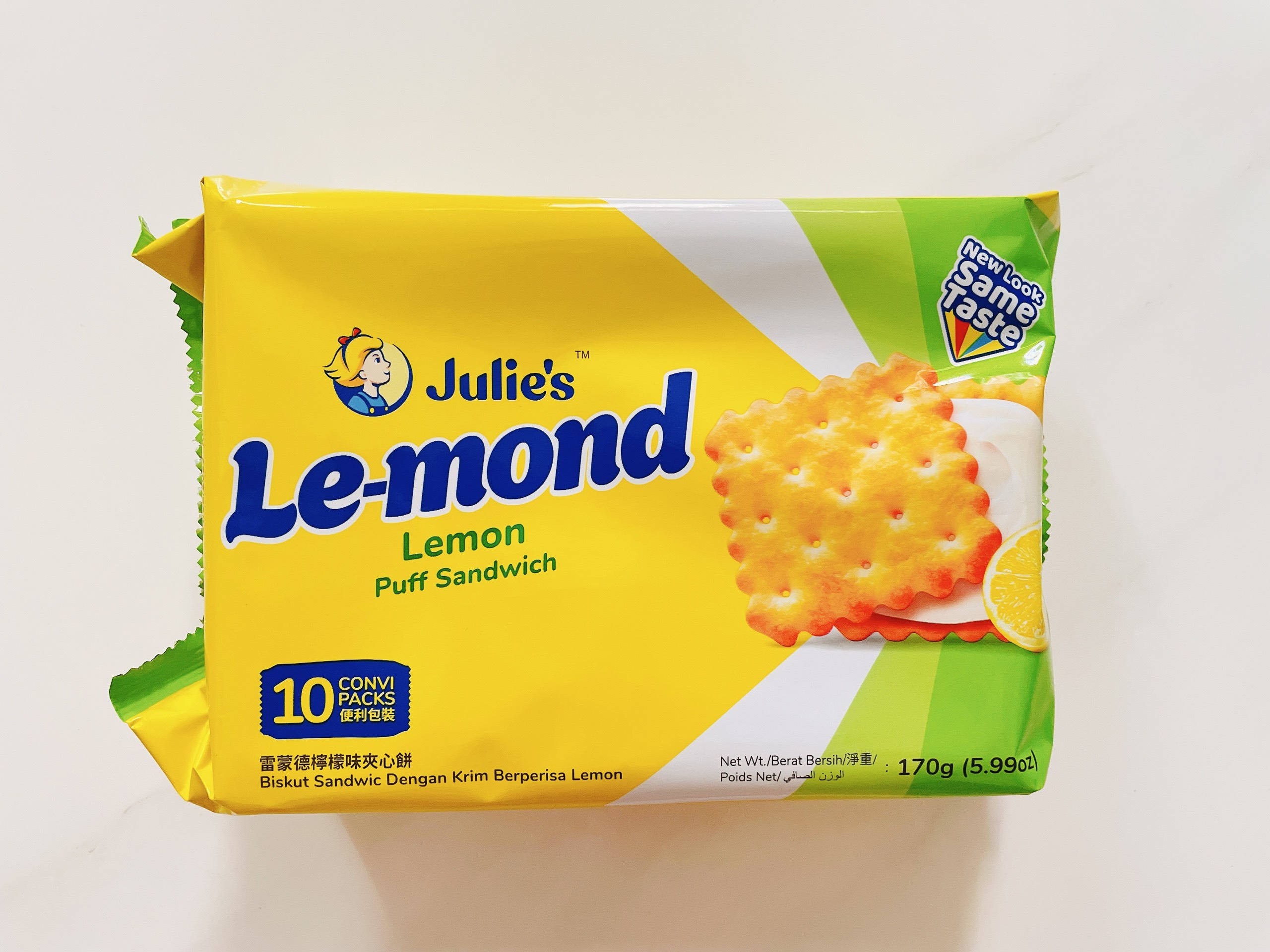 Bánh Quy Nhân Kem Chanh Julie's 170g