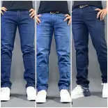 Quần Jean Nam Ống Suông Quần Bò Denim Ống Đứng Vải Không Giãn Dày Dặn Mềm Mịn Form Chuẩn Không Phai Màu