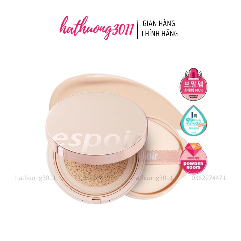 Phấn nước espoir taping cover cushion spf25/pa++.