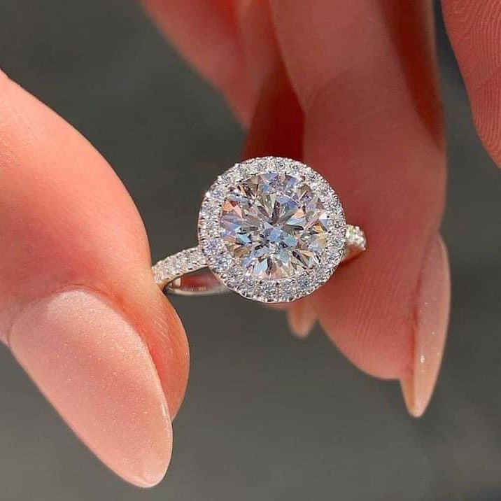 Nhẫn nữ đẹp mạ vàng 18k, nhẫn nữ dát vàng thật cao cấp hoa cúc đại đóa nhiều tầng đính đá pha lê sáng siêu lấp lánh lung linh thiết kế sang trọng xinh đẹp đẳng cấp Trang Sức GADO N034 - đeo đi đám cưới vô cùng quý phái