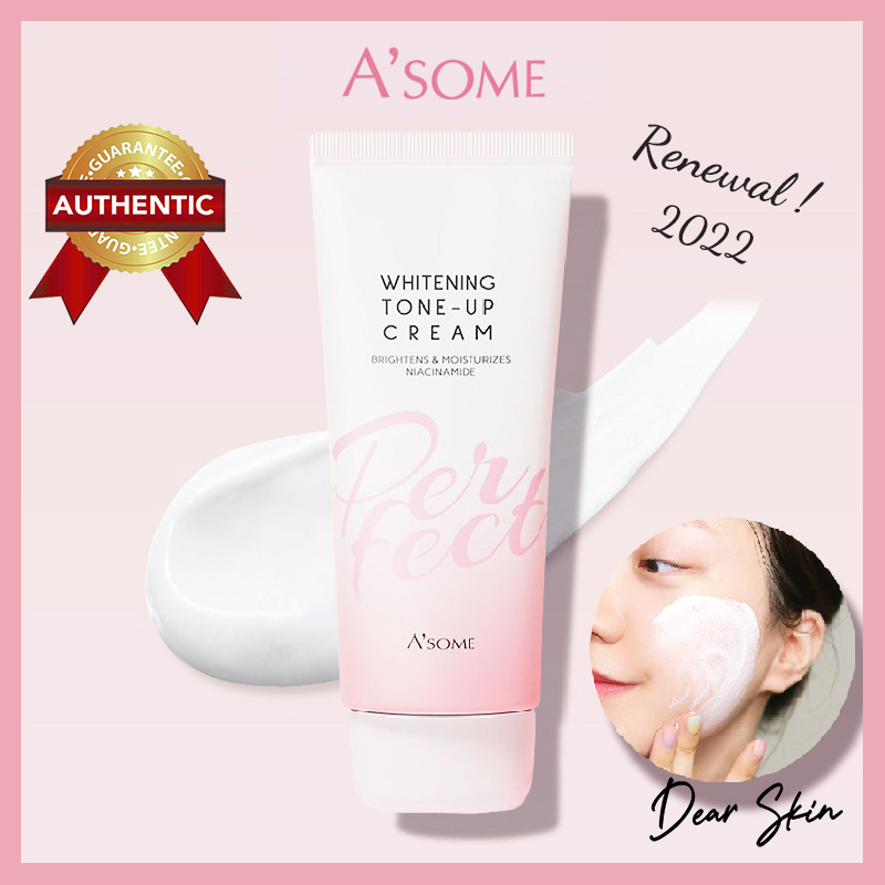 Kem dưỡng trắng A'some Perfect Whitening Cream - bộ "filter" trắng hồng rạng rỡ -Kem dưỡng trắng da nâng tông tức - A some Asome