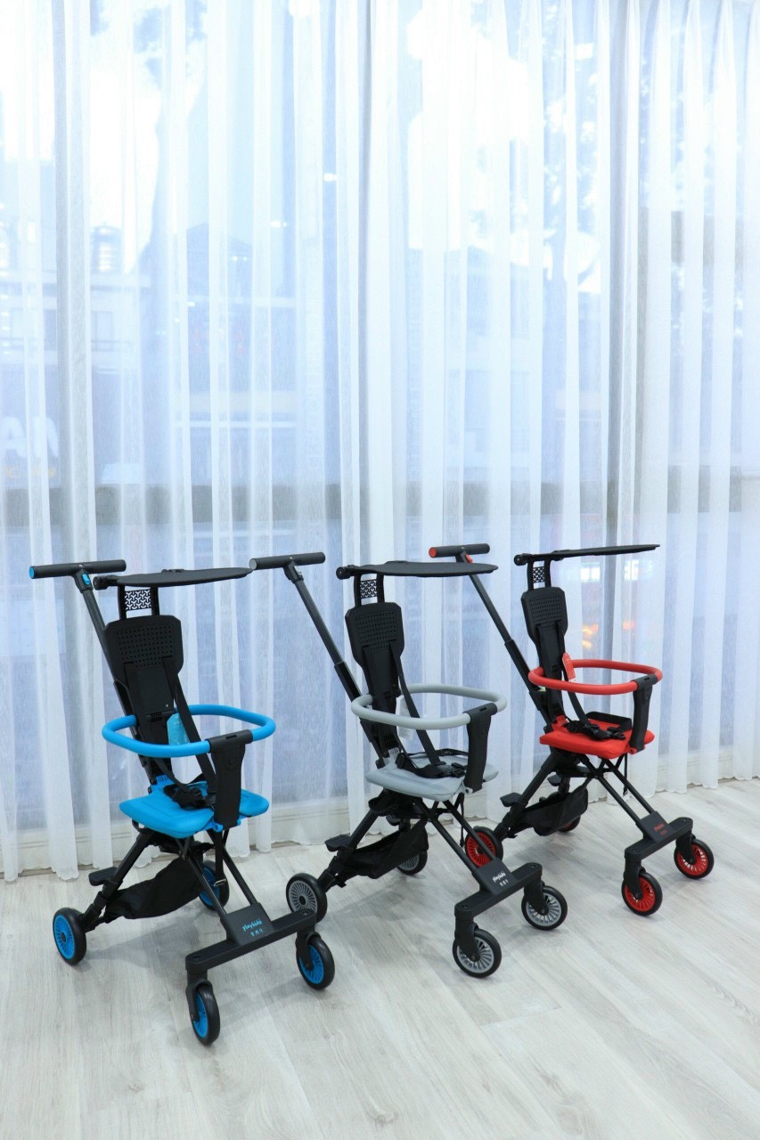 [HCM]Xe đẩy em bé gấp gọn Vovo Playkids CÓ MÁI CHE đảo chiều dụ lịch siêu nhẹ 3.7kg mẫu mới nhất