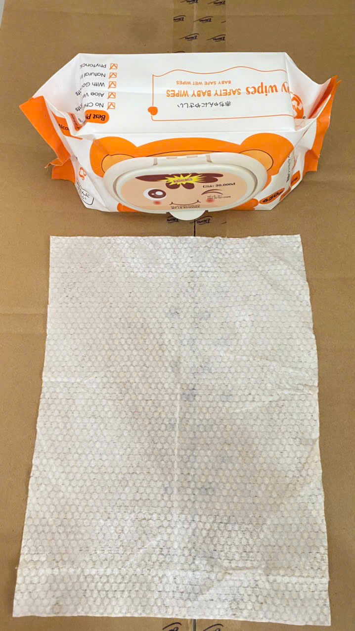 COMBO 5 BỊCH KHĂN ƯỚT GẤU 650GRAM CAO CẤP KHÔNG MÙI, KHÔNG PARAPEN - KHỔ LỚN