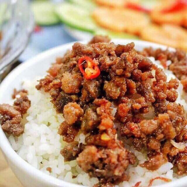 Mắm tép chưng thịt ngon tuyệt đỉnh 500g - Mắm tép chưng thịt ăn cực nghiền