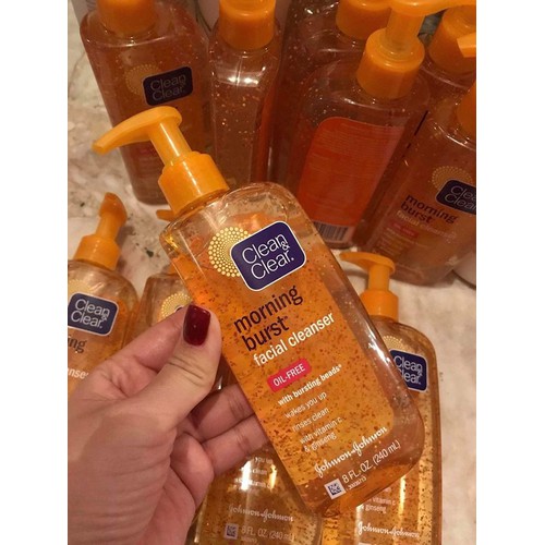 [HCM]Sữa rửa mặt Clean & Clear Morning Burst màu cam 240ml