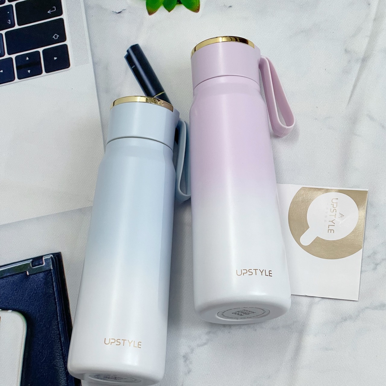 Bình giữ nhiệt inox 304 cao cấp upstyle 380ml