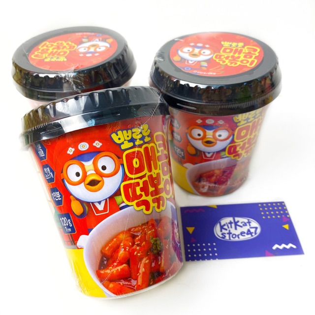 Bánh gạo tokbokki pororo hàn quốc vị cay ngọt