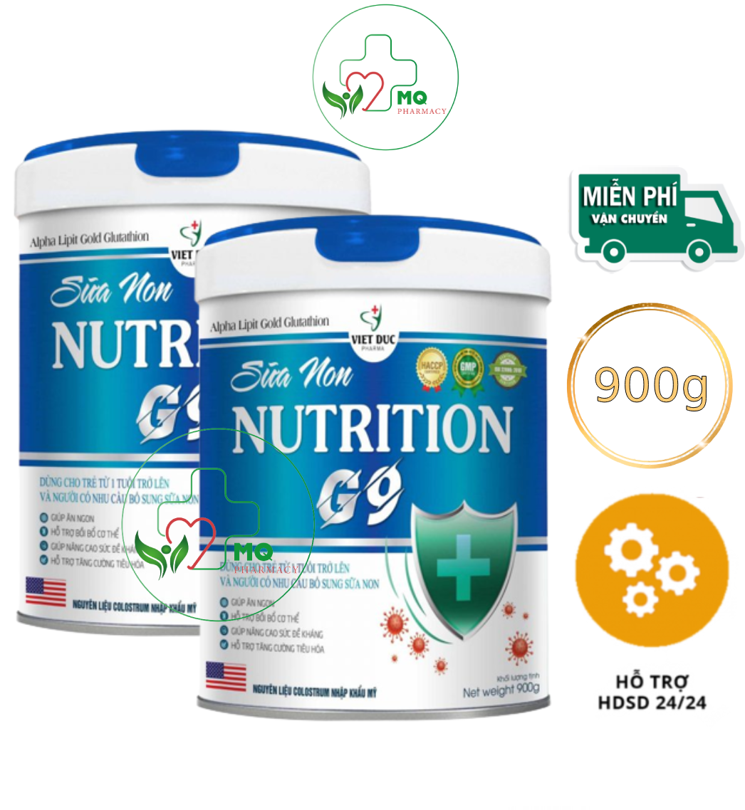 [Combo 2 hộp] Sữa non ALPHA LIPIT GOLD NUTRITION G9 - FreeShip Max - Minh Quân Pharmacy Store