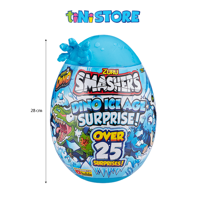 tiNiStore-Đồ chơi trứng khủng long kỷ băng hà bí ẩn SMASHERS 7455