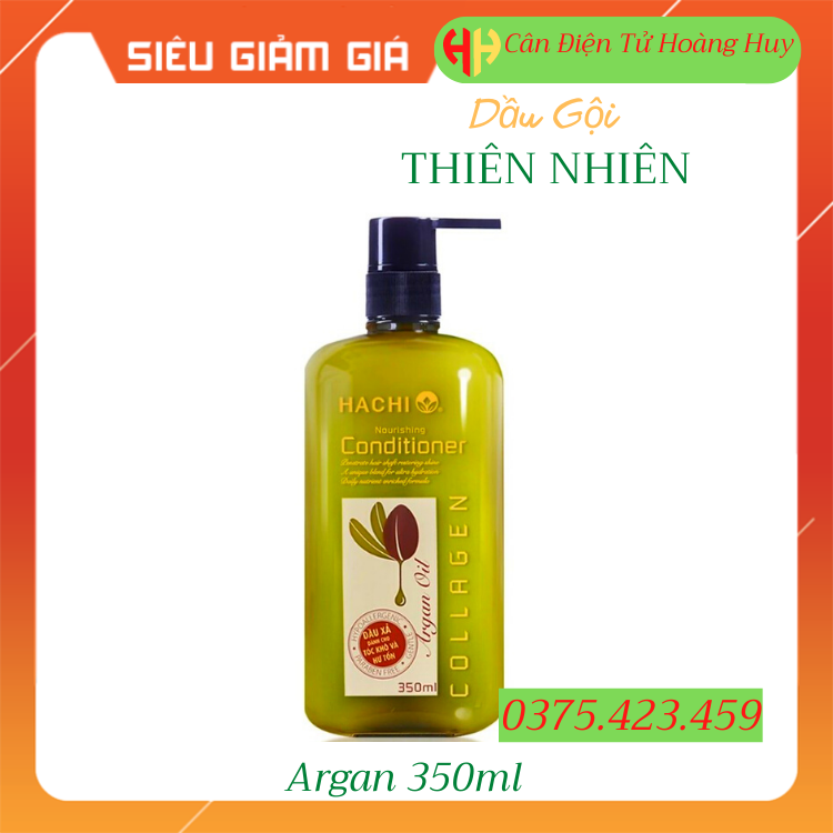 Dầu Xã 350ml Argan HACHI Phục Hồi Tóc Khô Và Hử Tổn