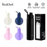 Redchef 750ml Bình Nước  Thép Không Gỉ  Giữ Nhiệt 24H/12H Chống Rò Không BPA  Lý Tưởng Cho Đi Làm Đi Học và Du Lịch