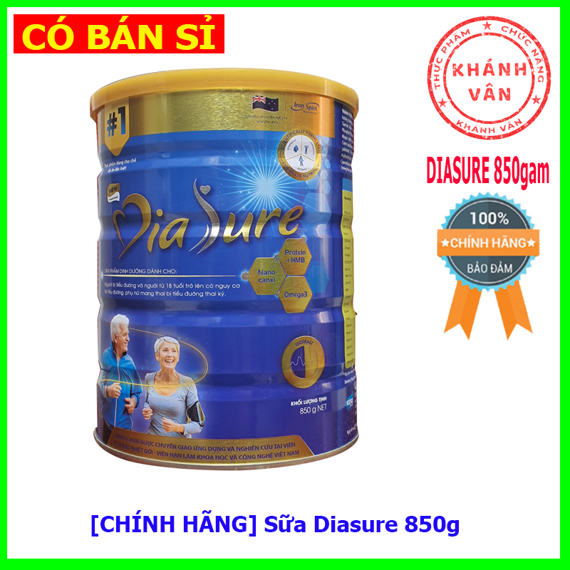 - sữa diasure 850g của new zealand sữa diasure dành cho người tiểu đường