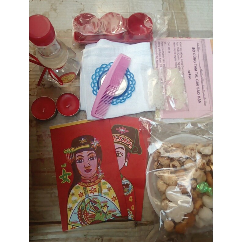 combo cúng tam tai, giải  hạn