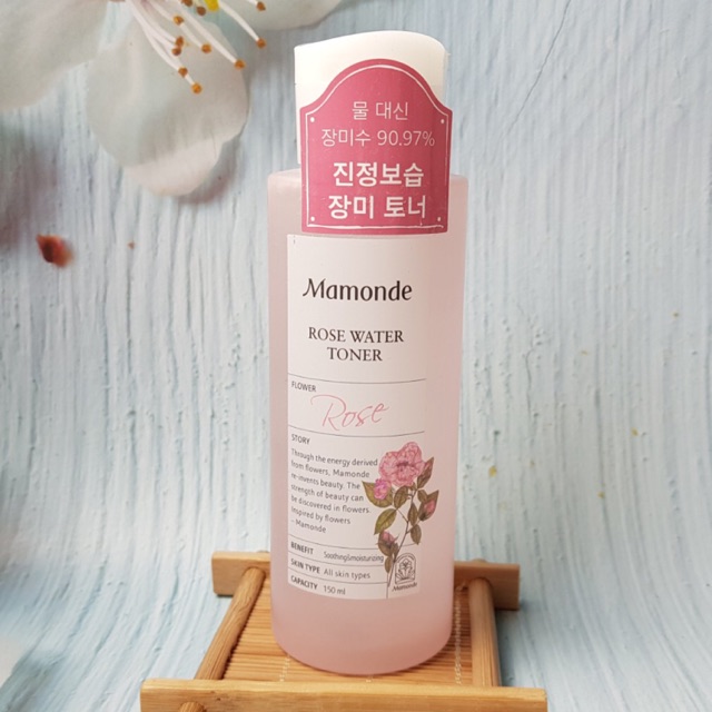 Nước Hoa Hồng Mamonde Rose Water Toner 150ml