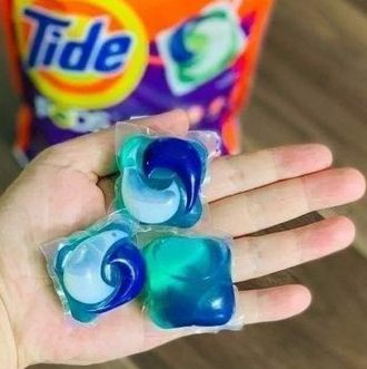 [HCM][BÁN LẺ 10 VIÊN] Viên Giặt Xả Quần Áo Tide Pods 3in1 Siêu Sạch của Mỹ - NK