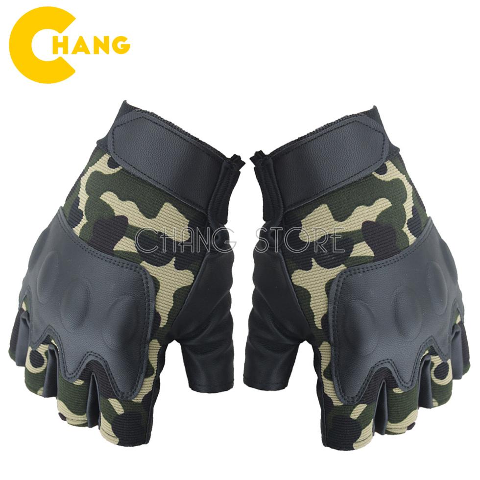 Găng tay đi xe máy dành cho dân phượt, chất liệu vải kết hợp da cao cấp