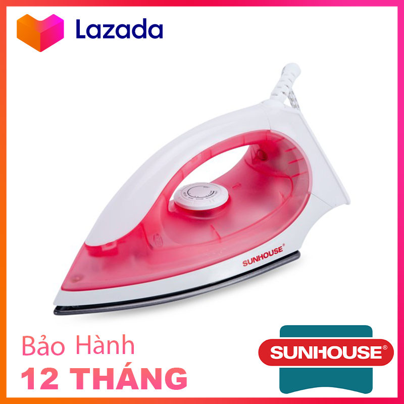🔥🔥Bàn là khô Sunhouse SHD1072 hồng🔥🔥