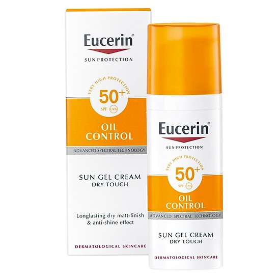 EUCERIN SUN GEL-CREME OIL CONTROL DRY TOUCH SPF 50+. KEM CHỐNG NẮNG