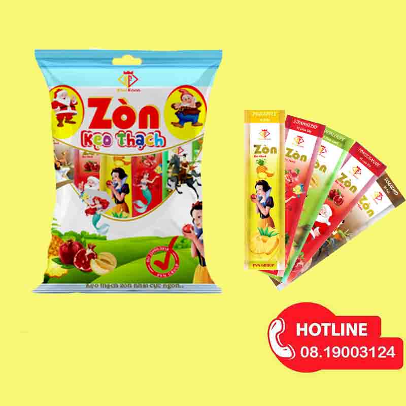 Thạch zòn kingfood 350 gram