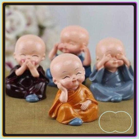 Tượng chú tiểu 4 không,bộ tượng tứ không