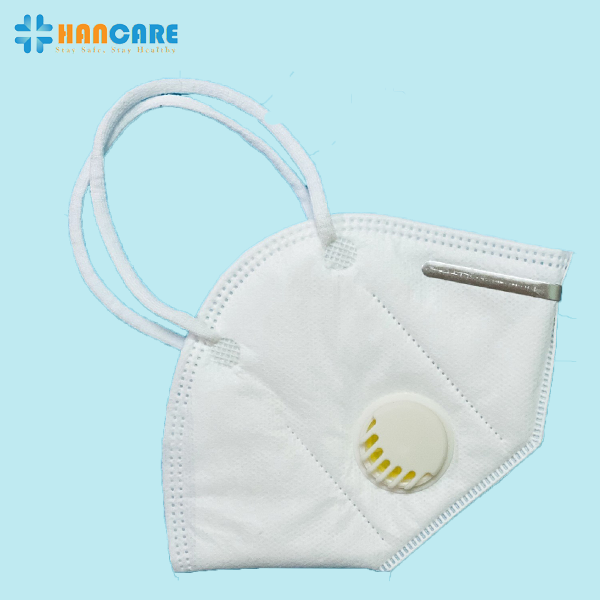 Khẩu trang cao cấp n95 hancare 1 hộp 5 cái màu ngẫu nhiên