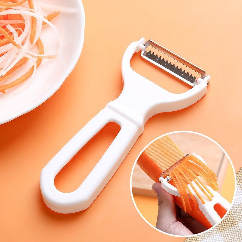 Dao nạo sợi củ quả hàng Nhật Bản siêu tiết kiệm, nạo ngọt sợi, sợi dài đều, lưỡi dao sắc bén độ bền lâu.