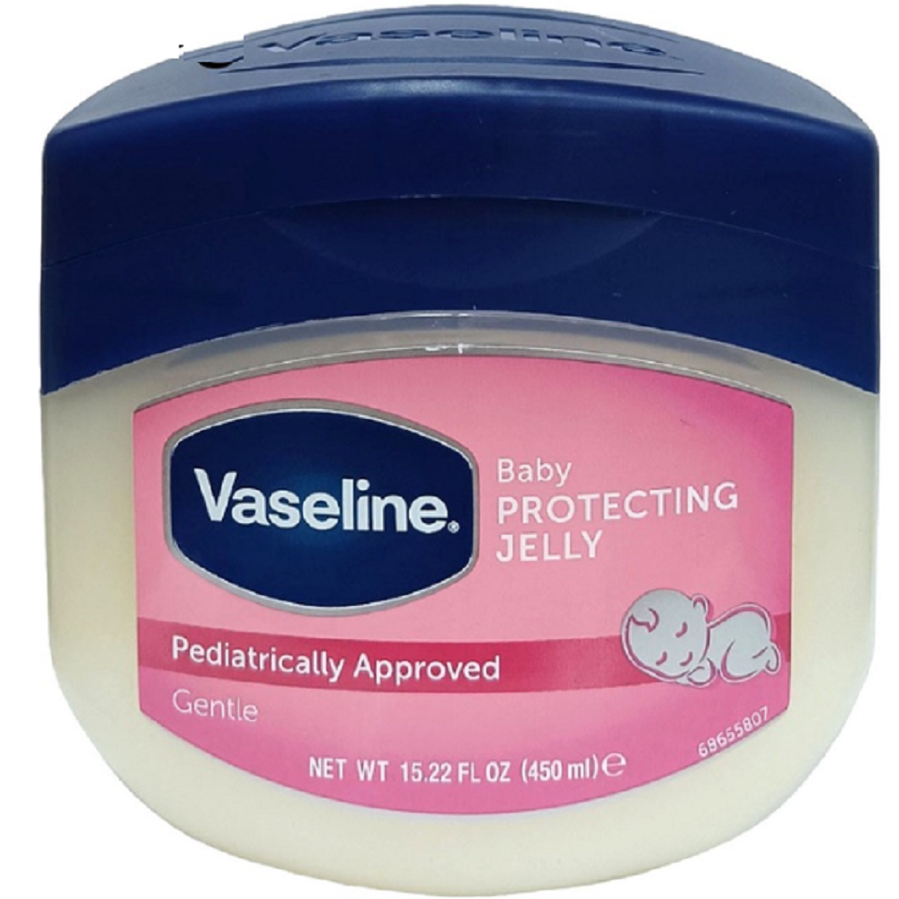 Sáp Dưỡng Ẩm Vaseline Baby Protecting Jelly 450ml chính hãng