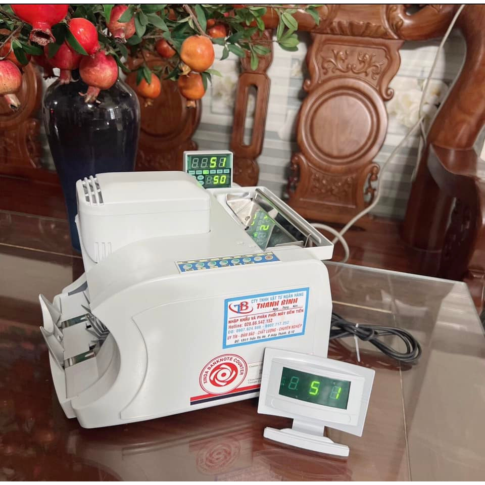 Máy đếm tiền đa chức năng kiểm tra tiền gi.ả, cao cấp thế hệ mới