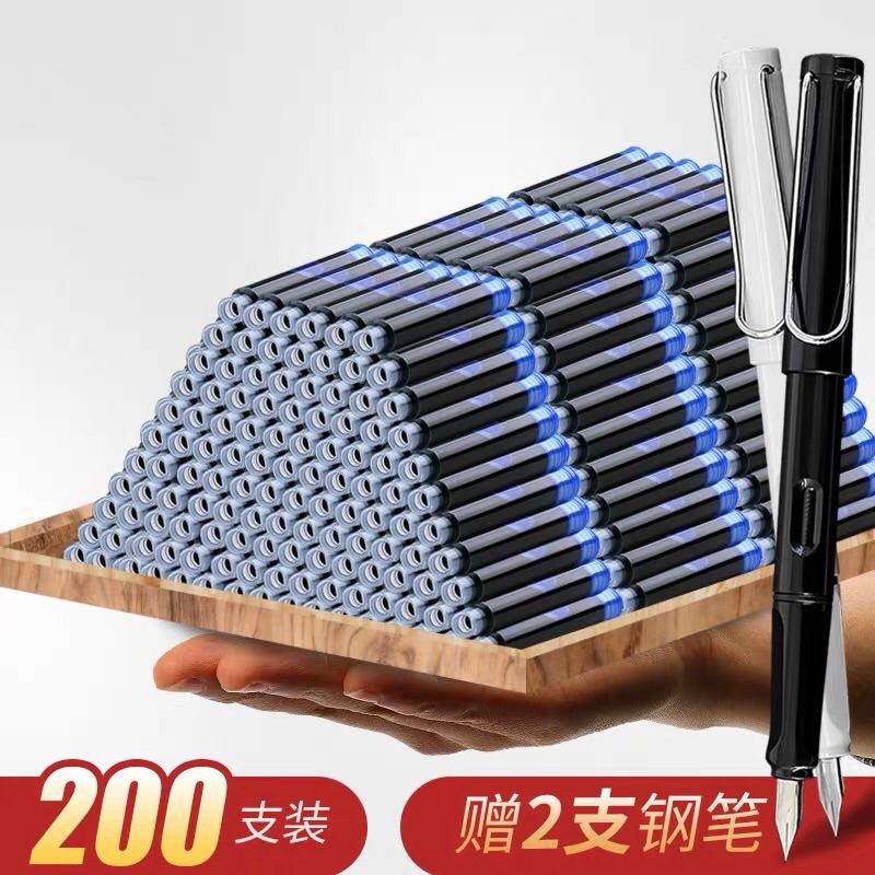 100 ống mực viết bút máy học sinh