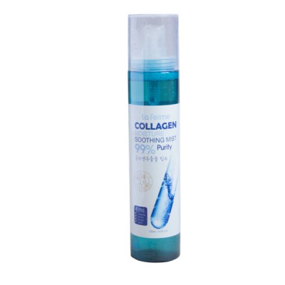 Xịt khoáng cấp ẩm trẻ hóa da FarmStay Collagen Moisture Soothing Mist 120ml