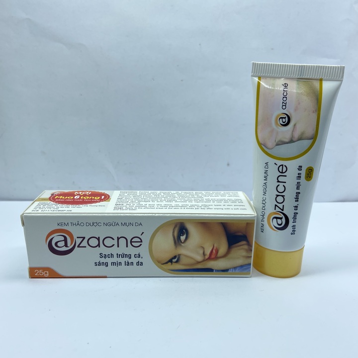 Azacne - Kem ngừa mụn trứng cá Tuýp 25g