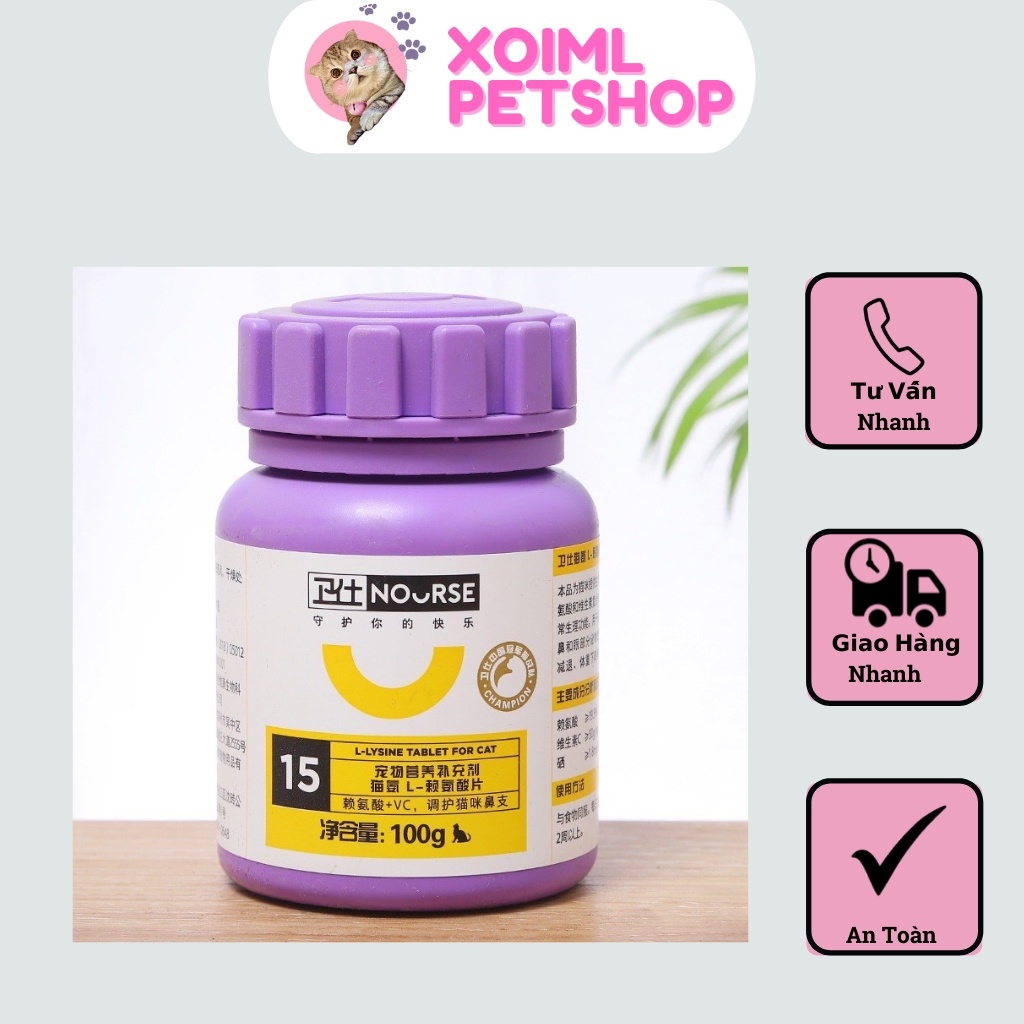Vitamin Nourse số 11 - 12 - 15 - 18 - 28 - 29 Xòi ML Petshop