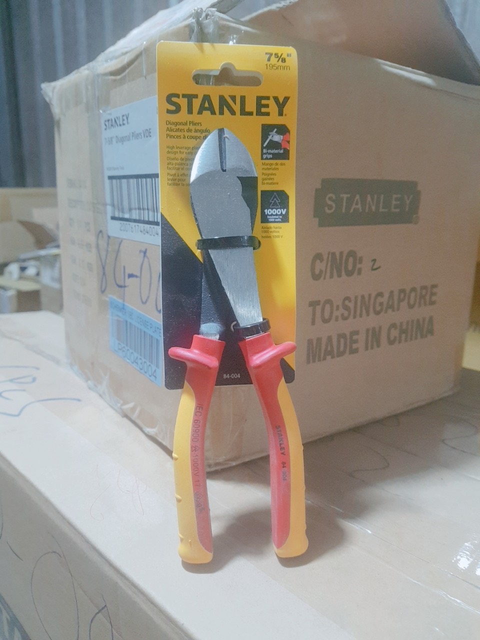 Kìm cắt chuyên dùng 8in-200mm stanley 84-004