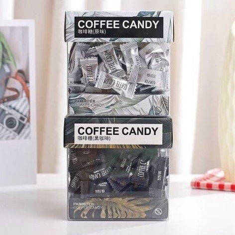 Kẹo Coffee Candy 70g Pamiriter Đài Loan Kẹo Cà Phê Không Đường