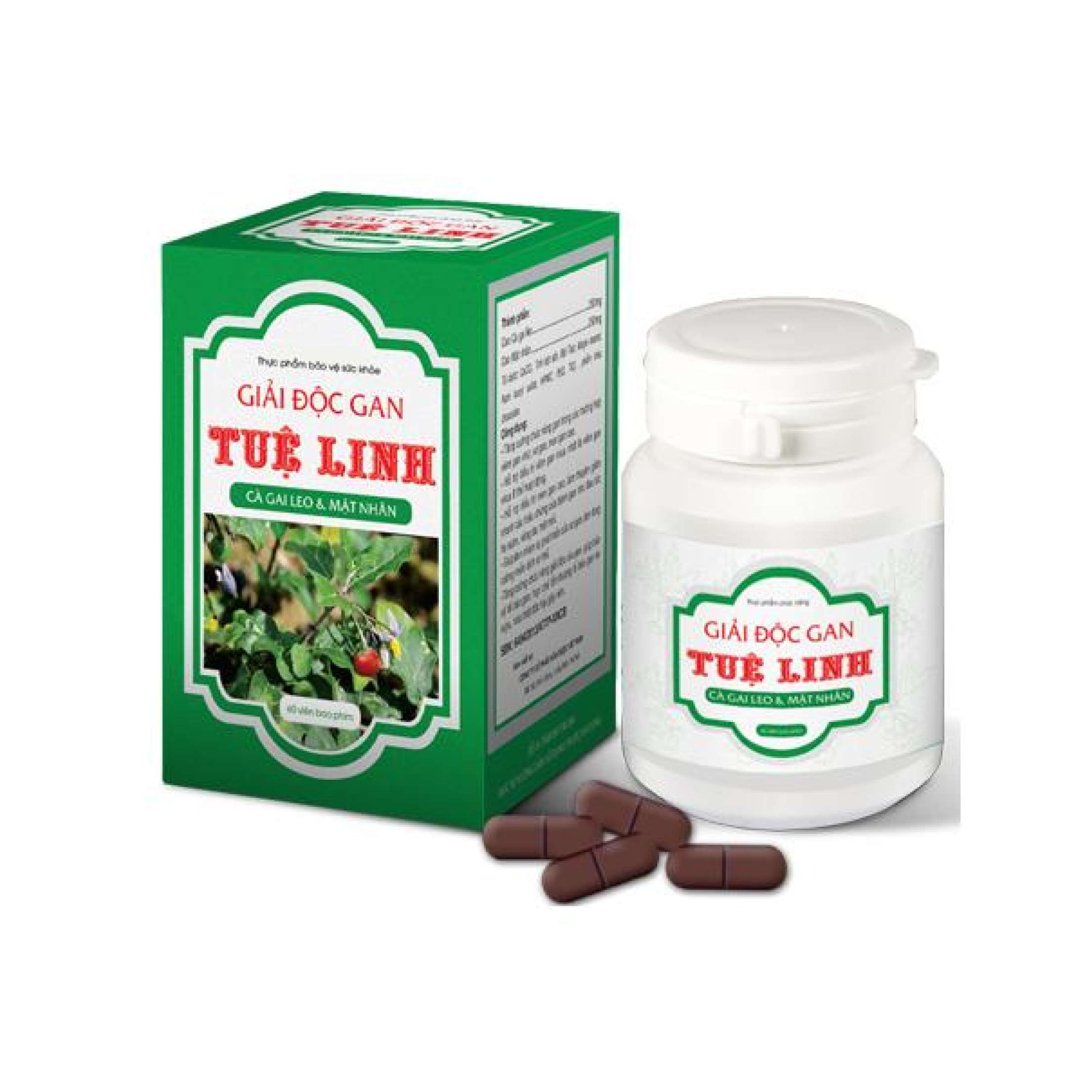 [HCM]Giải độc gan Tuệ Linh - Tăng cường chức năng gan (Chai 60 viên)