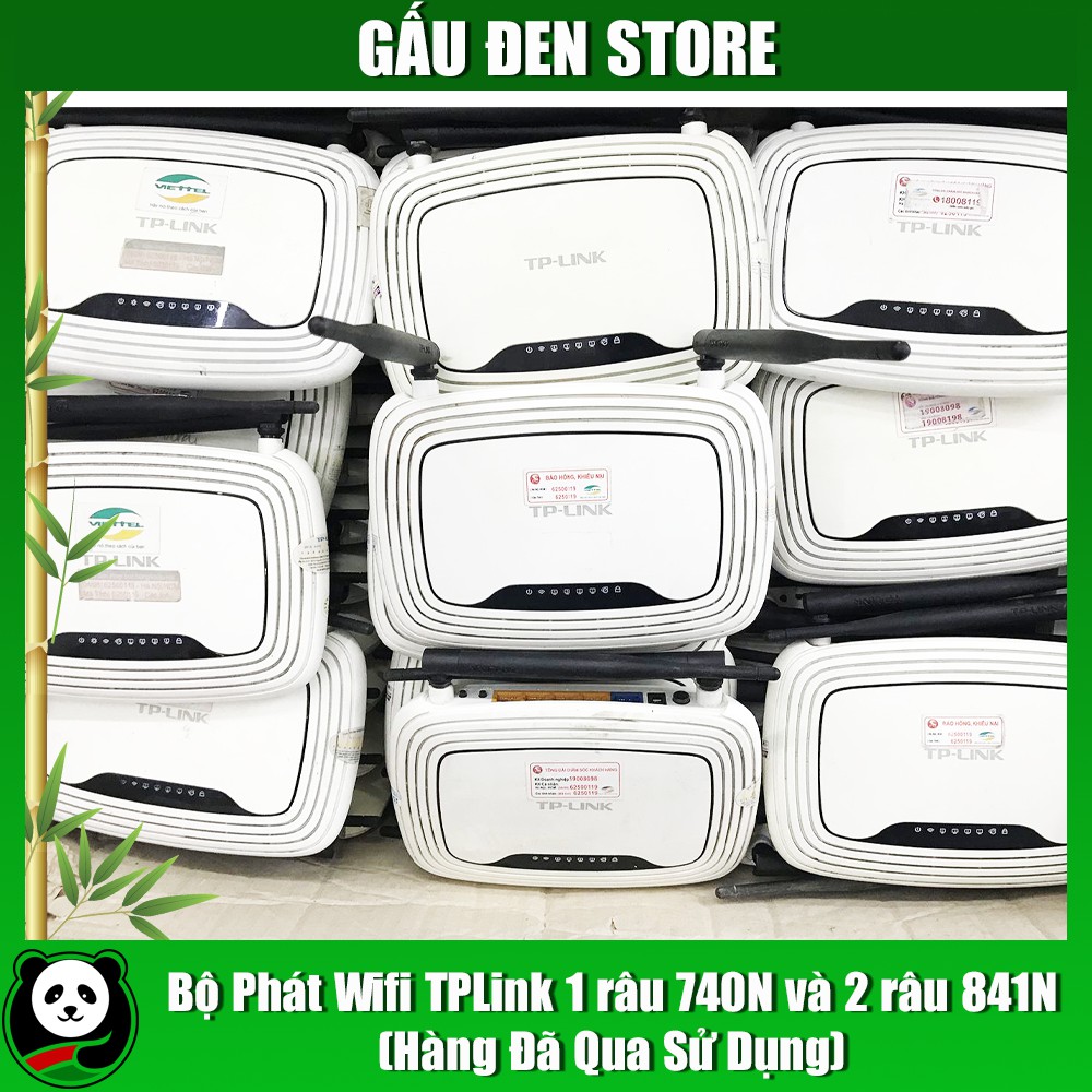 Bộ phát wifi 1 râu TPLink 740N và 2 râu 841N - bảo hành 01 tháng cam kết hàng đúng mô tả chất lượng đảm bảo inbox shop để được tư vấn thêm