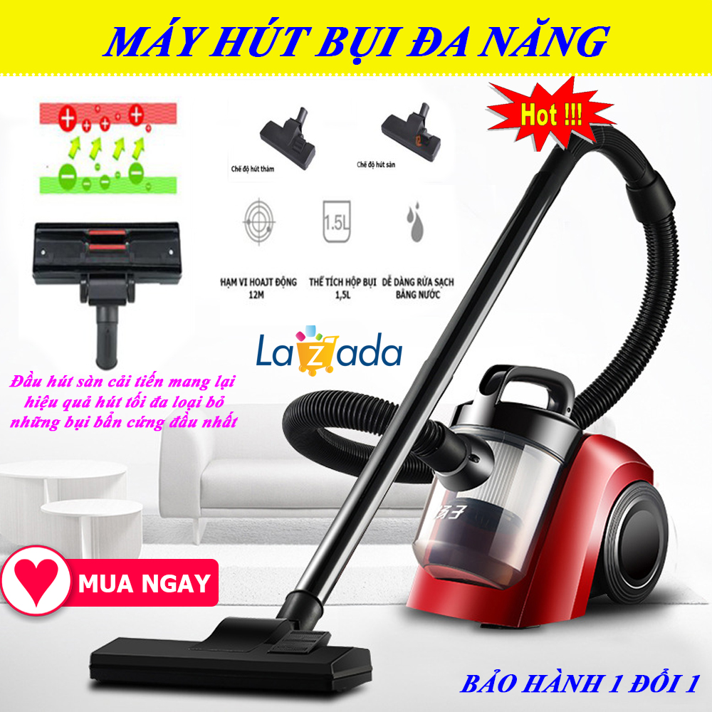 Máy Hút Bụi, Máy Hút Bụi Gia Đình Đa Năng, Máy Hút Bụi Gia Đình Cầm Tay. Công Suất Lớn, Lực Hút Mạnh Mẽ, Phạm Vi Làm Việc Rộng Giúp Bạn Tiết Kiệm Thời Gian Lau Dọn Nhà.Bảo Hành 1 Đổi 1. MUA NGAY!!!